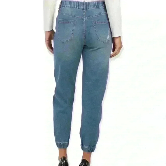 BlankNYC Jean Joggers Pants Blue - Picture 2 of 7